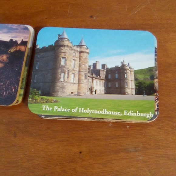 Vintage Scotland Souvenir Coaster Set - Picture 6 of 12